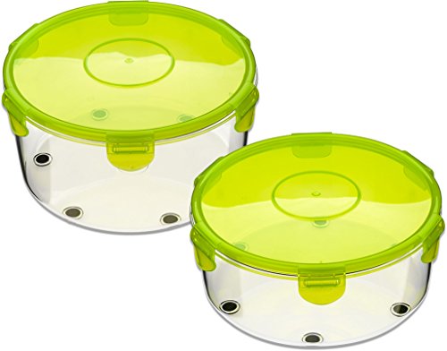 4-tlg. Vorratsdosen Salat Chef Smart