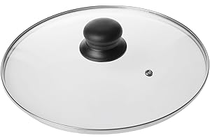 KLAUSS Glass Lid 24 cm, for Frying Pan Cover Saucepan Glass Lid for Instant Pot (24cm)