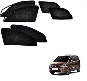 Kozdiko Zipper Magnetic Sun Shades Car Curtain for Maruti Suzuki Zen Estilo
