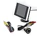 Produktbild DONGMAO 3,5 Zoll TFT LCD Auto Monitor Auto TV Auto + 18,5mm Rückfahrkamera Monitor Einparkhilfe Backup Rück Monitor