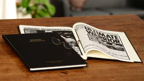 Boxing Personalised Historic Newspaper Memorabilia Book