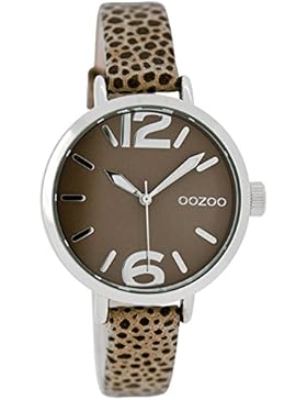 Oozoo Damen-/ Kinderuhr mit Lederband 35 MM Taupe/Taupe JR272