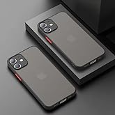 GGM GİYİM & AKSESUAR iPhone 11 ile Uyumlu Arka Kısmı Mat Şeffaf Yapıya Sahip Kenarları Silikon Tpu Malzemeden &Uuml;retilmiş Renkl