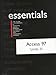 Access 97 Essentials Level II (Essentials (Que Paperback)) by