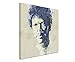 Produktbild Paul Sinus Art Samuel_L_Jackson_Aqua_60x60cm Wandbild Leinwand, 90 x 50 x 3 cm, Mehrfarbig