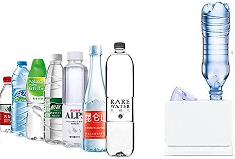 TJUAN Portable Cool Mist Personal Humidifiers USB Powered Whisper Quiet Ultrasonic Water Bottle Humidifier Travel Air Humidifier Mini Vaporizer for Sinus Allergy Relief in your Office Home Hotel Car ( (White)