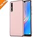 Produktbild RANVOO Huawei P20 PRO Hülle, Matt Case Cover Hochwertigem Ultra Slim Hardcase Dünn Leicht Handyhülle Anti-Fingerprint Anti-Scratch Schutzhülle Hüllen für Huawei P20 Pro, 6.1 Zoll (Rosa)