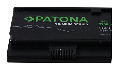 PATONA Premium Laptop Akku für Lenovo Lenovo | Thinkpad X200 | X200s – [ Li-ion; 5200mAh;schwarz] - 5