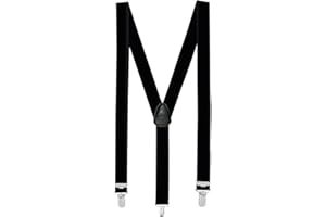 Boland - Bretelles, ajustables, élégantes, 1920s, Gatsby, carnaval, Halloween, fête à thème, déguisement, théâtre, accessoire