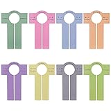 Cada conjunto incluye: recién nacido, 0-3 meses, 3-6 meses, 6-9 meses, 9-12 meses, 12-18 meses, 18-24 meses, niños pequeños; 1 pieza para cada talla, totalmente 8 piezas Embalaje de bolsa de terciopelo, adecuado para regalos.