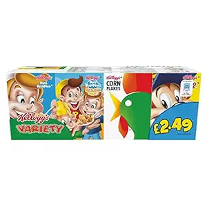 Kelloggs Variety Cereals Pack, 6.74 oz / 191 g (236308)