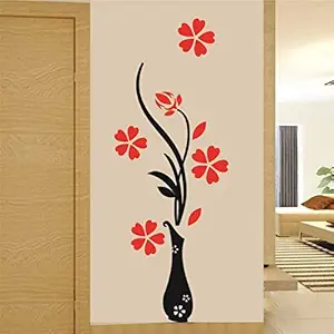 Prodecals Vinyl Flowers Wall Stickers 17.71 x 23.62 x 0.39 inches, Multicolor