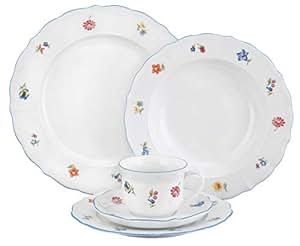 Service De Table Seltmann Weiden Sonate Nostalgia – 30 Pièces, Porcelaine Colorée, Neuf Sous Emballage