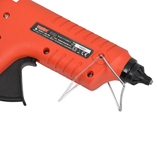 HECHT Elektro-Klebepistole 1812 Heißklebe-Pistole arbeiten ohne Kabel (80 Watt, inkl. Heizstation und Transportkoffer) - 6