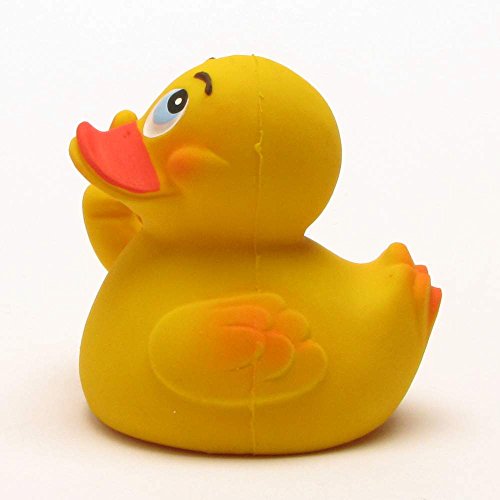DUCKSHOP | Stinkefinger Quietscheentchen | Badeente | Latex | ca. 7,5 cm lang - 4