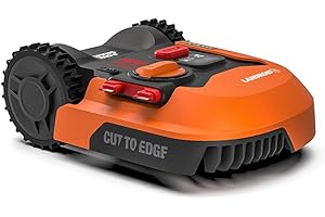 WORX Landroid WR141E Robotic Lawnmower for Medium Gardens up to 500m2 - Automatic, WiFi-Connected Robot Lawn Mower with App Control, AIA Technology and Adjustable Cutting Heights