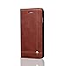 Armor Flip Cover for Apple iPhone 6s Plus Flip Cover Magnet Series Leather Flip Cover for Apple iPhone 6s Plus Wallet Cases Book Cover Tpu Mobile Holder Mobile Stand Magnet Closure Brown RS.1200.00