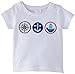 Pumpkin Patch Baby Boys 0-24M Short Sleeve Sailboat T-Shirt, White (Milk), 6-12 Months