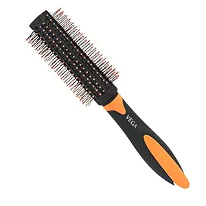 VEGA Round Brush For Men & Women with Inbuilt Hair Clip, (E20-RB)