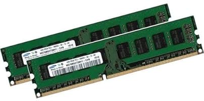 8GB Dual Channel Kit SAMSUNG Original 2 x 4 GB 240 pin DDR3-1333 (1333Mhz, PC3-10600, CL9) Nicht-ECC , unbuffered (2x  8GB Dual Channel Kit SAMSUNG Original 2 x 4 GB 240 pin DDR3-1333 (1333Mhz, PC3-10600, CL9) Nicht-ECC , unbuffered (2x M378B5273BH1-CH9 ) für DDR3 + i3 + i5 + i7 Mainboards ) für DDR3 + i3 + i5 + i7 Mainboards