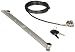 Produktbild Maclocks Bracket mit Wedge Lock Kabelschloss für Apple MacBook Pro 13" Retina [Aluminium | Unauffälliger Diebstahlschutz | 1mm dick] - MBPR13BRWEDGE