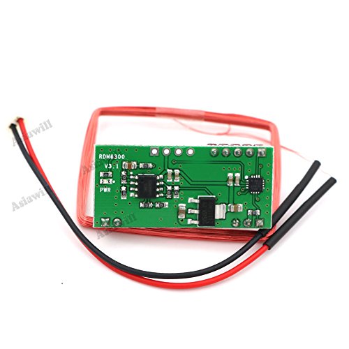 Asiawill RDM6300 125Khz EM4100 RFID Reader Zutrittskontrollsystem Ausgang UART Modul für Arduino - 3