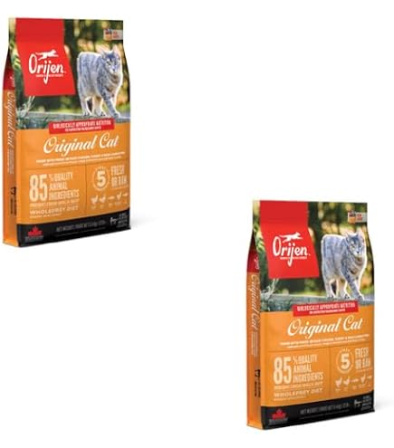 Orijen Trockenfutter Für Katzen – 2 X 5,4 Kg Regional Red, Hochwertig Ohne Zusatzstoffe