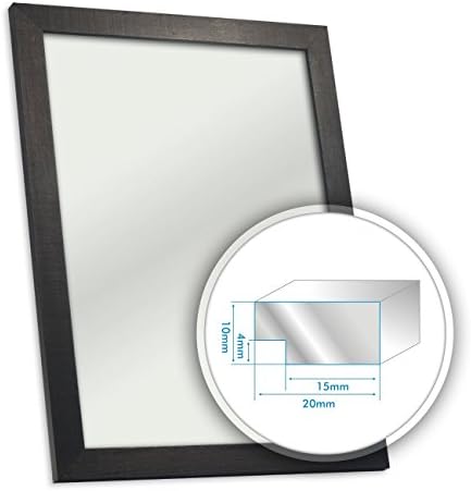 Black Wooden Picture Frame Leon Range by GMGold Size 22x28 inches