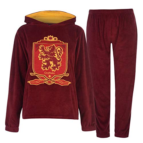 Harry Potter Gryffindor - Pijama - para Mujer Rojo Scarlet/Gold S
