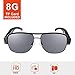 Price comparison product image Mofek 8GB Full 1080P HD Spy Camera Fashion Sunglasses 1920*1080 Surveillance Camera Spy Hidden Camera Videos Cam DV DVR