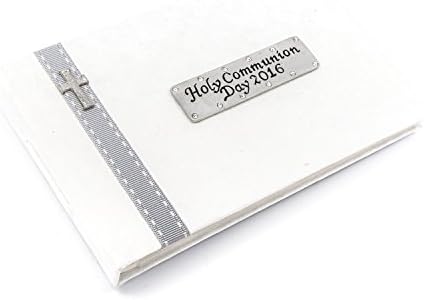 Holy Communion Day 2016 - soft white photo album (holds forty 6x4 inch photos)