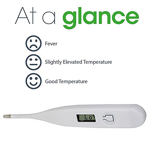 LCD-Digital-Thermometer-Rapid-Read-With-Flexible-Tip-Free-Hygienic-Case-Ideal-for-Pets-and-Humans
