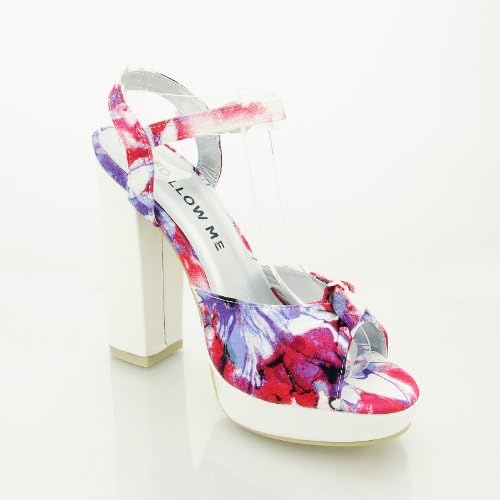 NEW LADIES/WOMEN BLOCK HIGH HEEL PLATFORM SANDALS SHOES SIZE 3 4 5 6 7 8