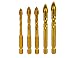 Produktbild Hakkin Glas- und Steinbohrer, 5-teiliges Set, mit Sechskant-Einsteckende, Spiralgewinde, für viele Materialien verwendbar, enthaltene Größen: 6 / 8 / 8 / 10 / 12 mm