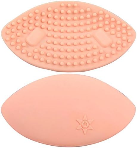 Wireless Rechargeable Breast instrument Electric Vibration Massager Women's Breast Enhancer Chest , flesh color