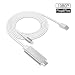 Produktbild Lightning HDMI Kabel, Hizek 2M 8pin Lightning Digital AV zu HDMI 1080P Adapterkabel für iPhone7 / 7Plus / 6s / 6Plus / 5 / 5s - Silber