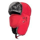 Unisex Trappermütze, Mysuntown Unisex Fliegermütze...