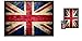 Produktbild max-pro 100 Union Jack Great Britain Flag shuffle-tech Kartonhülle Iconic Flags Collection (Fits Magic/MTG, Pokemon Cards) British