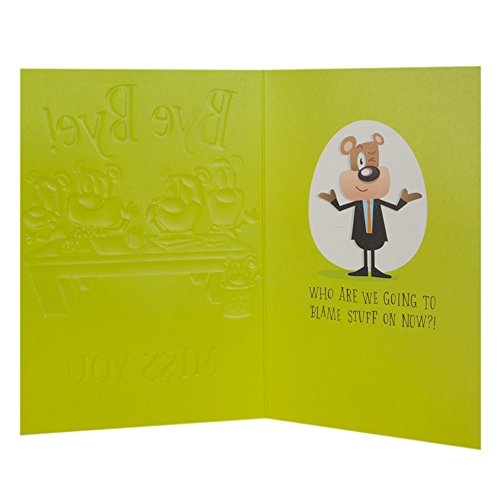 Hallmark Geburtstagskarte für ihn verlassen, geprägt, Größe M - 2