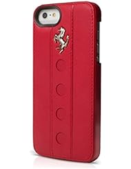 Funda iPhone 5 / 5S Scuderia Ferrari Oficial Piel Roja