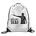 Produktbild JMAKI AegeanSea The Walking Dead Season Cool Drawstring Bag Turnbeutel Hipster Sporttaschen,Unisex Gym Sack Beutel Totem Geometrisches Muster Sportbeutel Tüte Rucksack mit