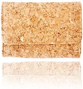 naturaism Cork Short Wallet Women Clutch Purse Bags with Zipper Inside Phone Wallet