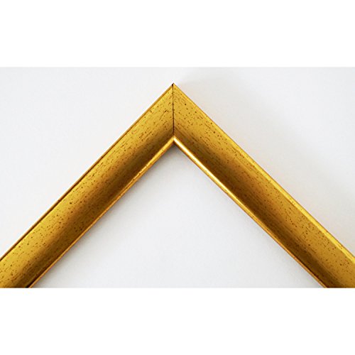 Spiegel Wandspiegel Badspiegel – Hannover 2,4 – Gold – 200 Größen zur Auswahl – handgefertigt – 50 x 60 – AM – Modern, Vintage - 3