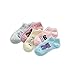 Produktbild Busirde Frauen Cat Printed Low Cut-Knöchel-Länge Socken Cartoon Cotton Kurze Socken