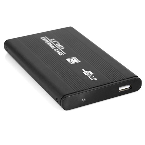 DIGIFLEX HDD Festplattengehäuse mit 2.5 Zoll SATA auf USB Adapter für Laptop & PC - 3