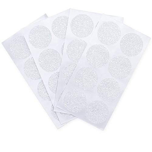 32 Transparent Anti Rutsch Sticker Badewanne Dusche, Nicht scheuernden texturierten Aufklebern für einen besseren Griff, Diskrete und elegant selbstklebenden Kreise mit 4 cm Durchmesser für die Sicherheit – Pirate Luftballon Geschenk! - 4