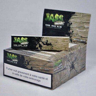 Jass Filterpapier Slim, braun, 50 Stück