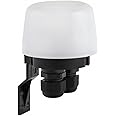 RACO Giffex Light-Control Sensor | Dusk to Dawn Photoelectric Switch Light Photocell Sensor Set for Outdoor LED Lighting (15A)