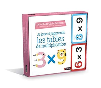 Nathan Je joue j'apprends - Les tables de multiplication - Dès 6 ans