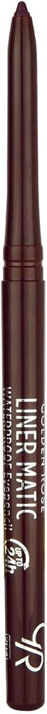 GOLDEN ROSE Liner Matic Waterproof Eyepencil - Suya Dayanıklı Göz Kalemi No:204 Aubergine